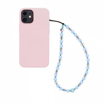 Chaîne de Téléphone Portable Perles Bleu Universal DL023